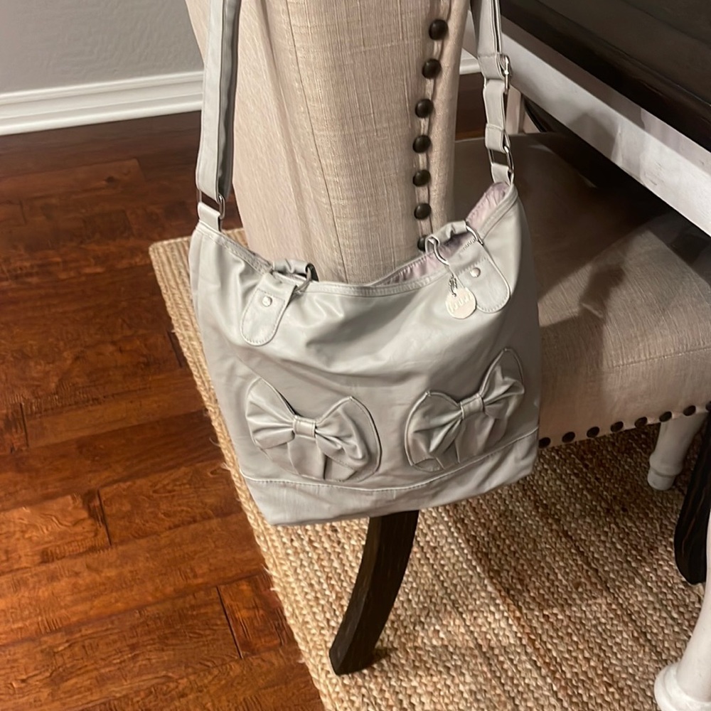 Gray purse